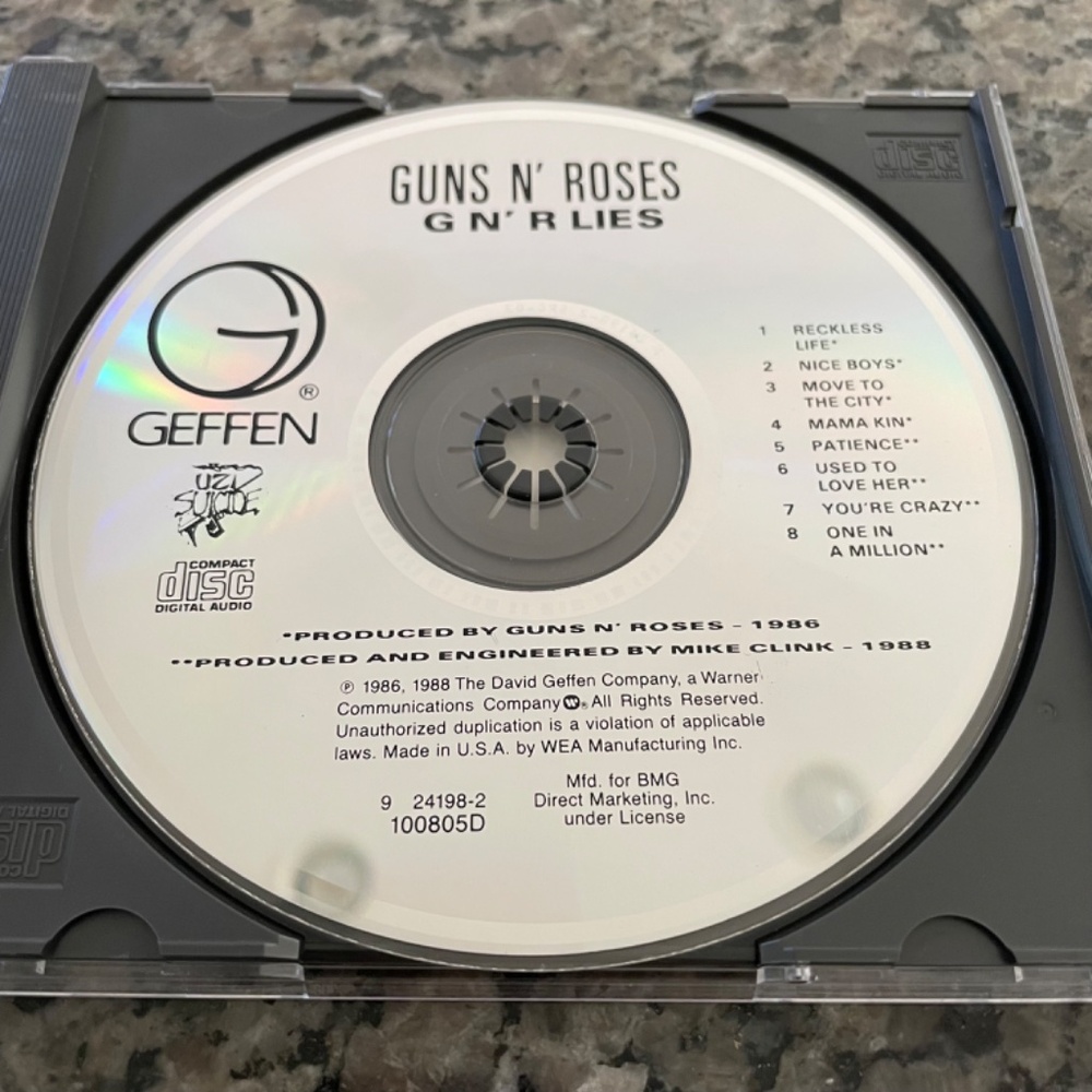 Guns N’ Roses - G N’ R Lies CD - Picture 3 of 6